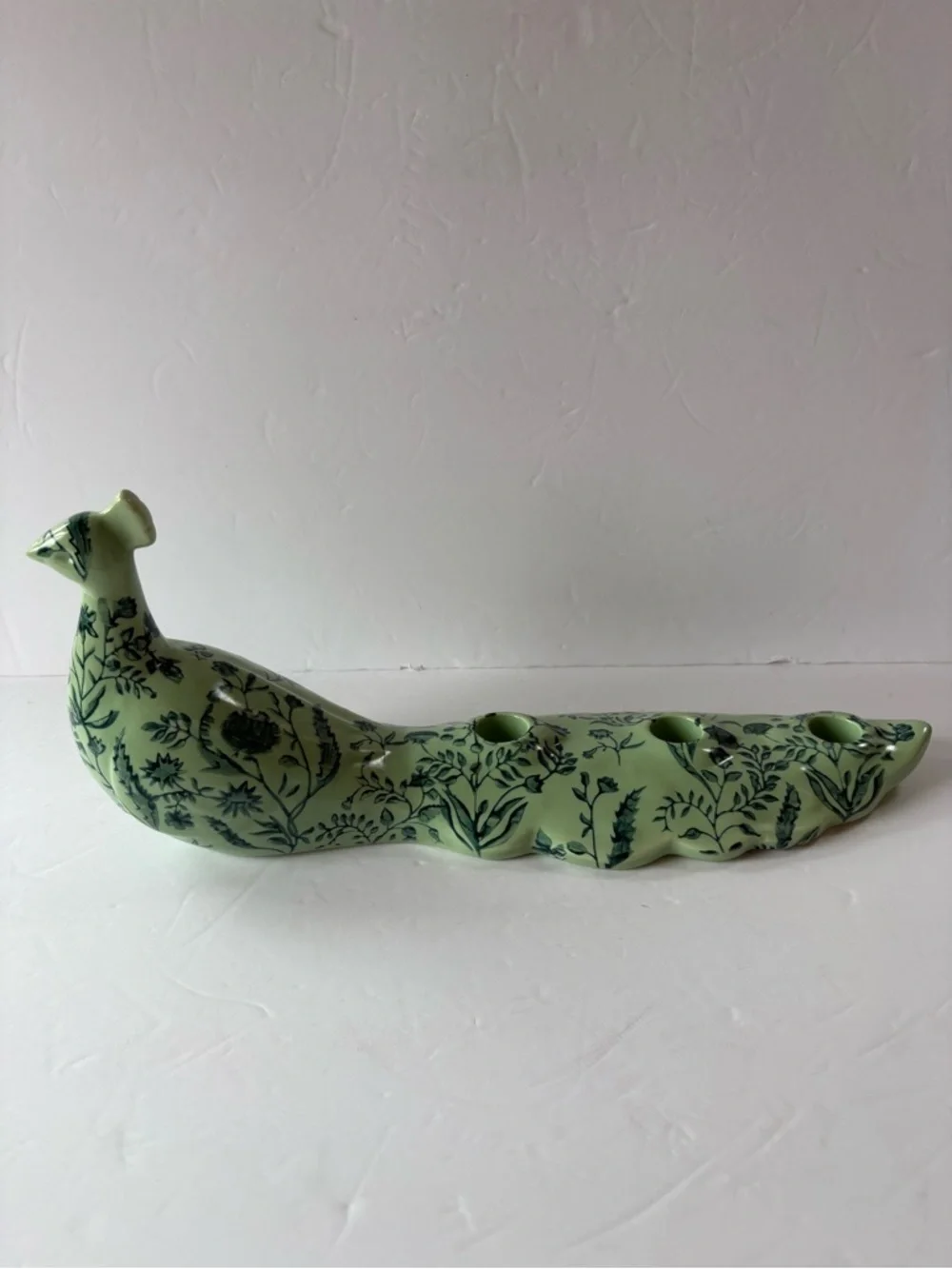 NWT Anthropologie Peacock Candle Holder - Picture 6 of 15